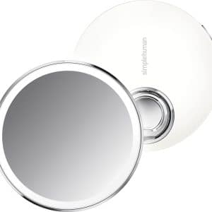 Simplehuman kompakt kosmetikspejl med smart sensor (hvid)