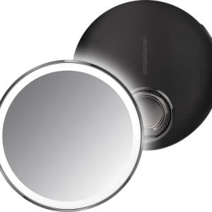 Simplehuman kompakt kosmetikspejl med smart sensor (sort)
